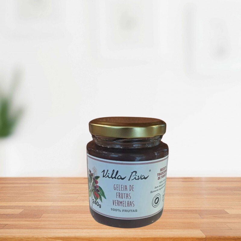 Geleia de Frutas Vermelhas 240gr